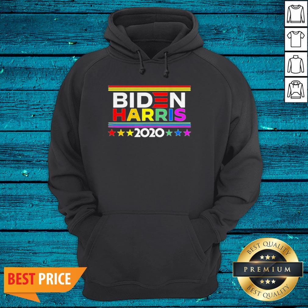 Nice Lgbt Biden Harris 2020 Stars Shirt - Image 3