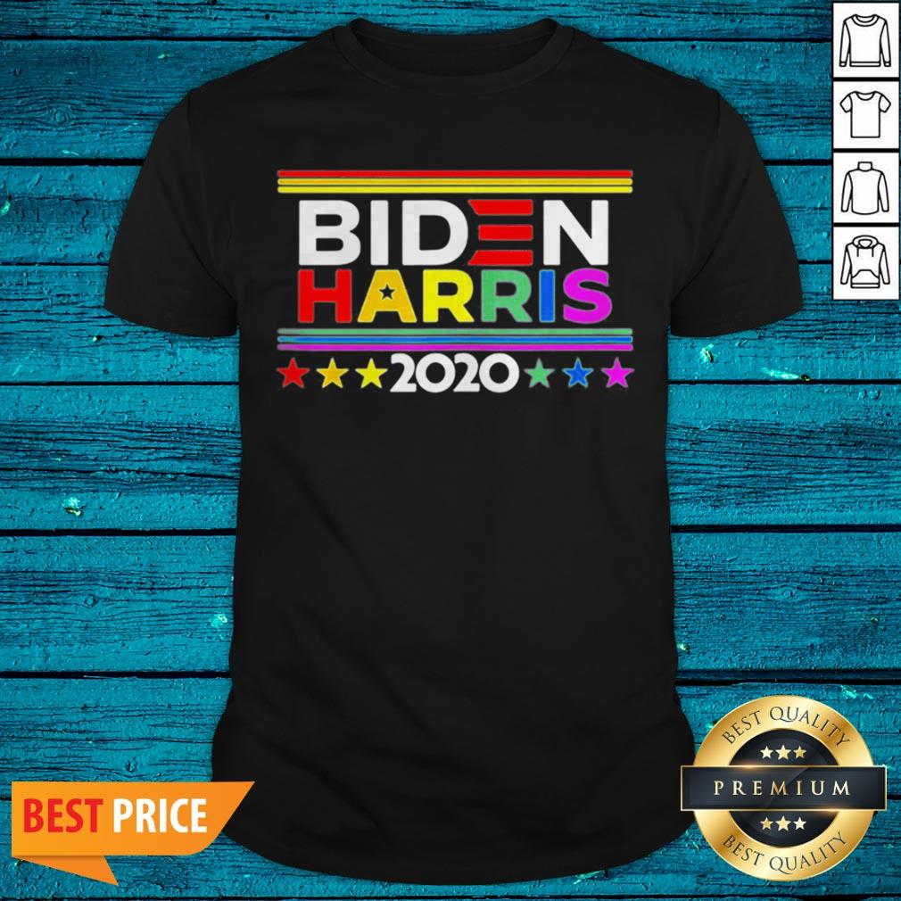 Nice Lgbt Biden Harris 2020 Stars Shirt