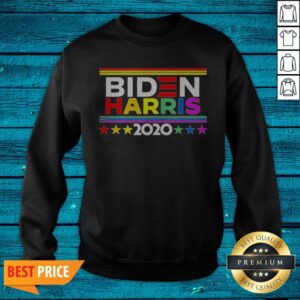 Alternative view of Nice Lgbt Biden Harris 2020 Stars Shirt