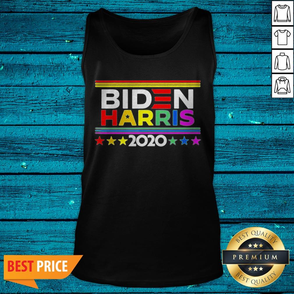 Nice Lgbt Biden Harris 2020 Stars Shirt - Image 5