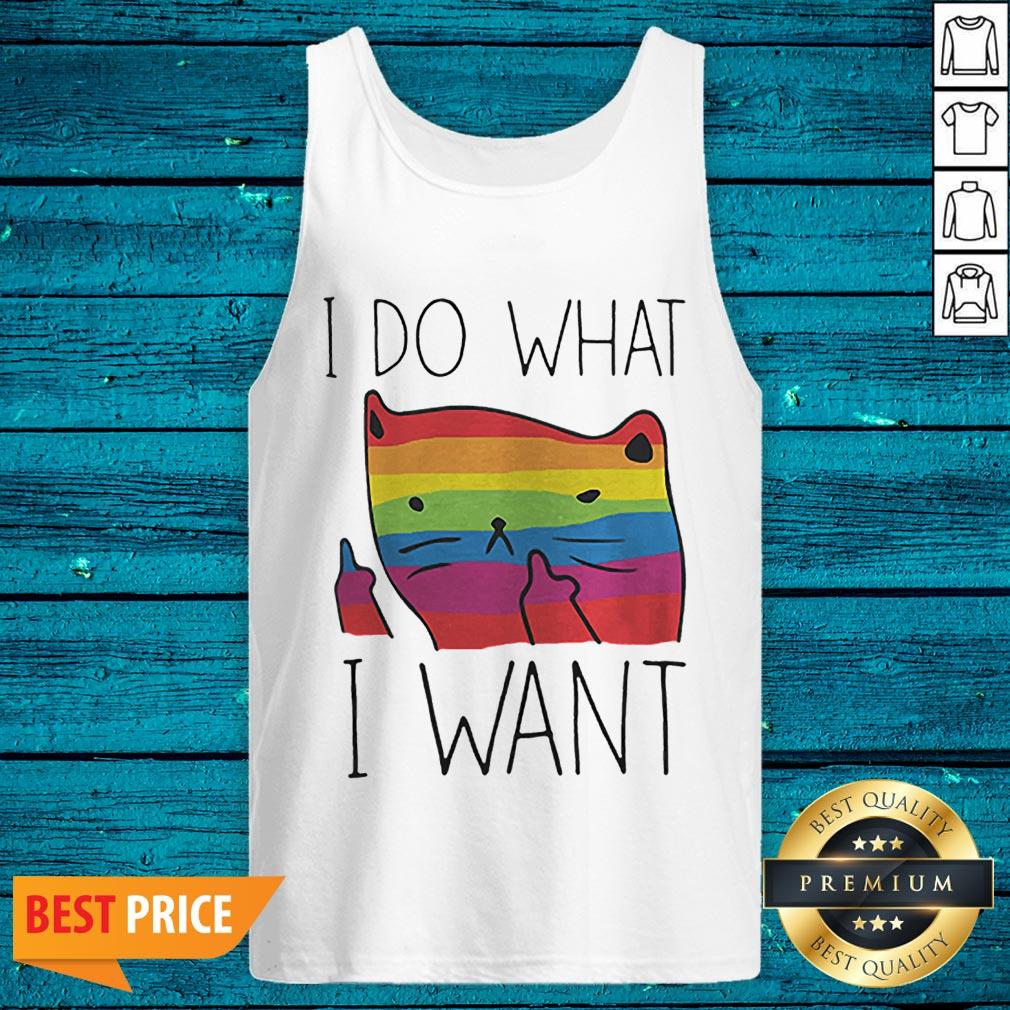 Premium LGBT Cat I Do What I Want Shirt - Image 5