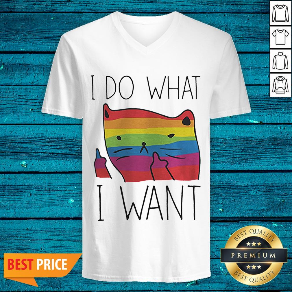 Premium LGBT Cat I Do What I Want Shirt - Image 4