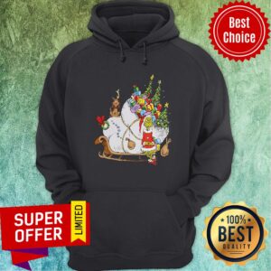 Alternative view of Funny Santa Grinch And Max Merry Christmas Shirt