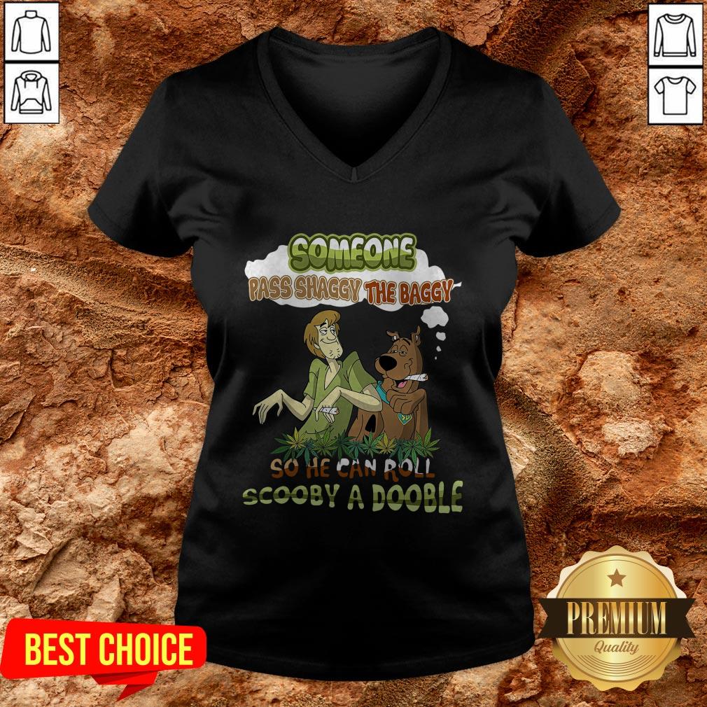 Someone Pass Shaggy The Baggy So He Can Roll Scooby A Doobie Shirt - Image 2