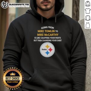 Alternative view of Awesome Going From Mike Tomlin To Mike McCarthy T-Shirt