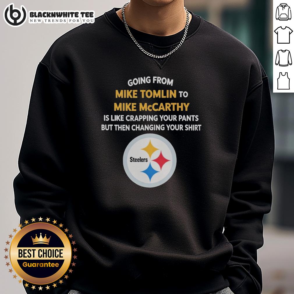 Awesome Going From Mike Tomlin To Mike McCarthy T-Shirt - Image 5