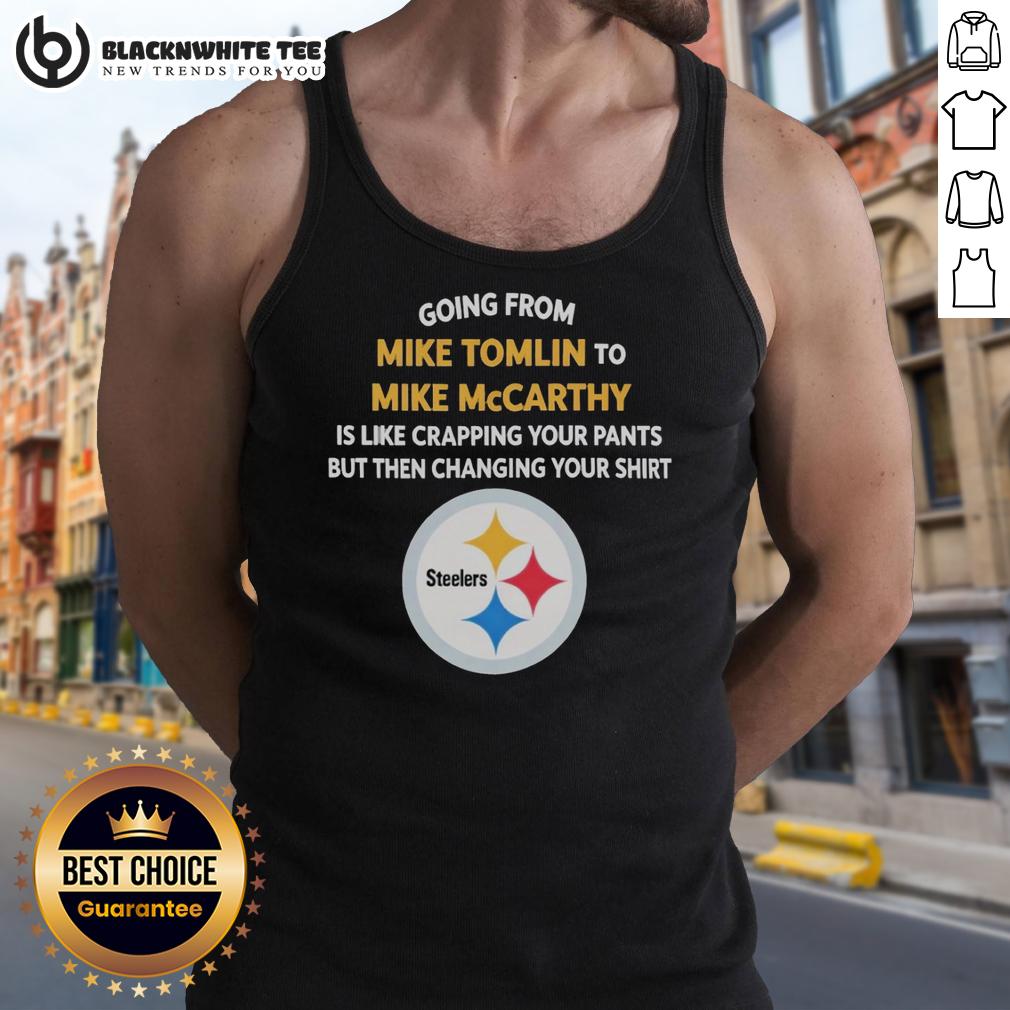 Awesome Going From Mike Tomlin To Mike McCarthy T-Shirt - Image 4