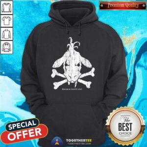 Alternative view of Toothy Cow Cross Bones T-shirt