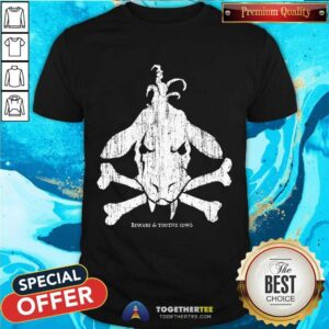 Toothy Cow Cross Bones T-shirt