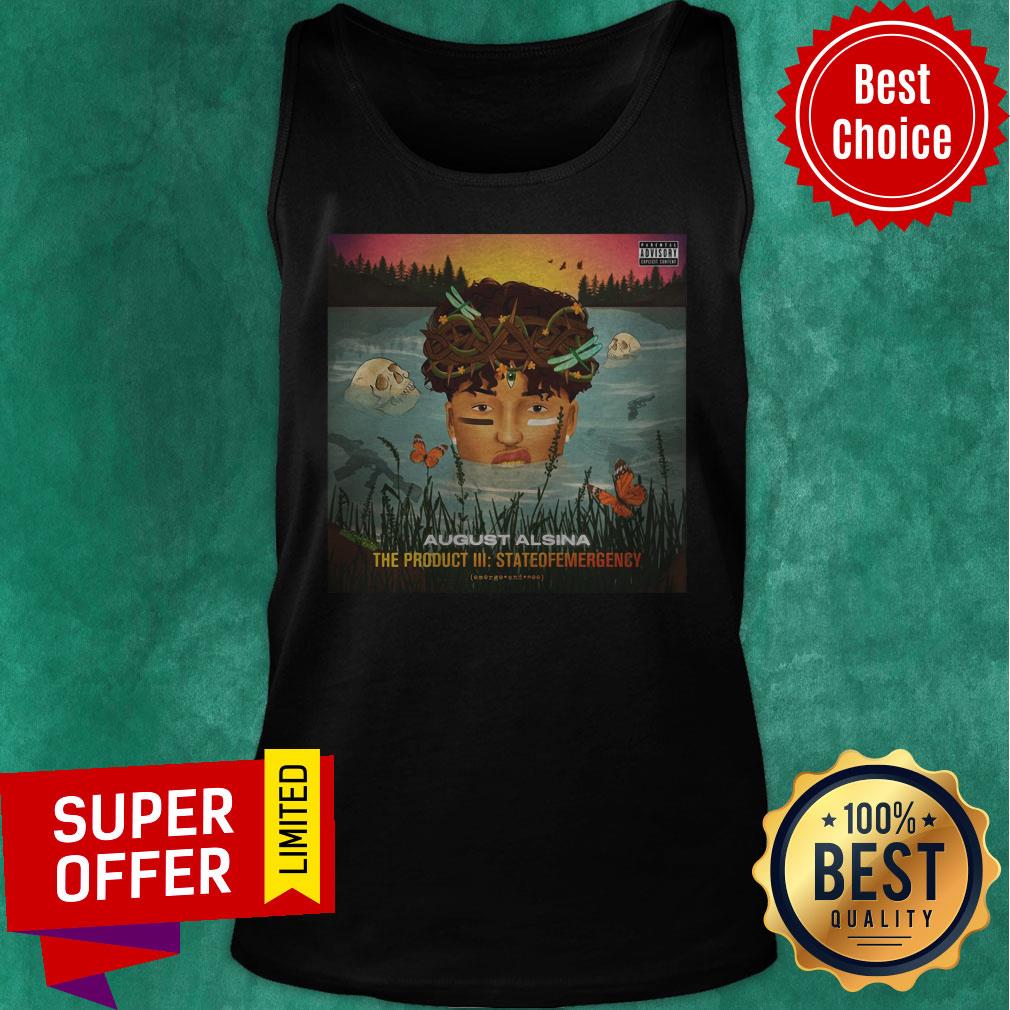 Funny August Alsina Merch Emerge Vintage Shirt - Image 5