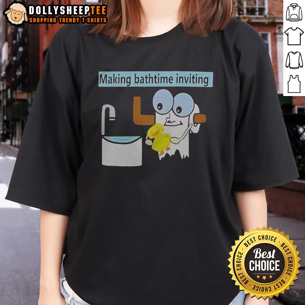 Premium No Face Spirited Away Bathhouse Rubber Duck Making Bathtime Inviting Shirt - Image 3