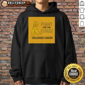 Alternative view of Premium Childhood Cancer Fight For A Cure T-Shirt