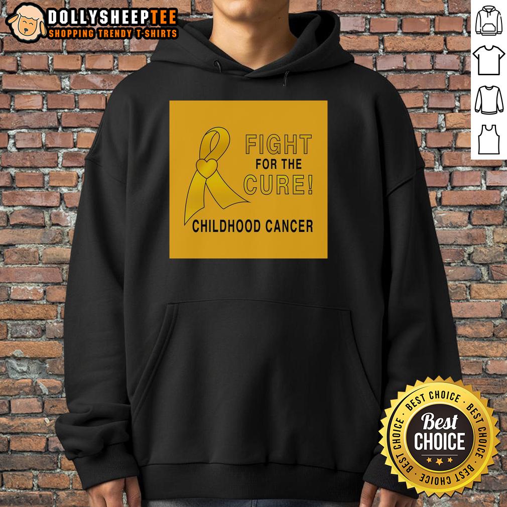Premium Childhood Cancer Fight For A Cure T-Shirt - Image 2