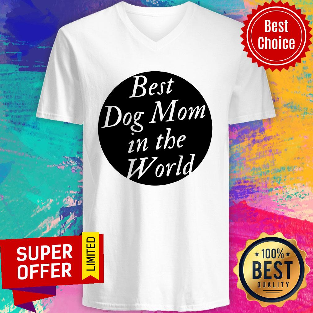 Official Best Dog Mom In the World Shirt - Image 4