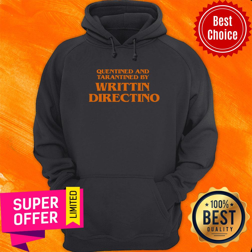 Quentined And Tarantined By Writing Direction Shirt - Image 2