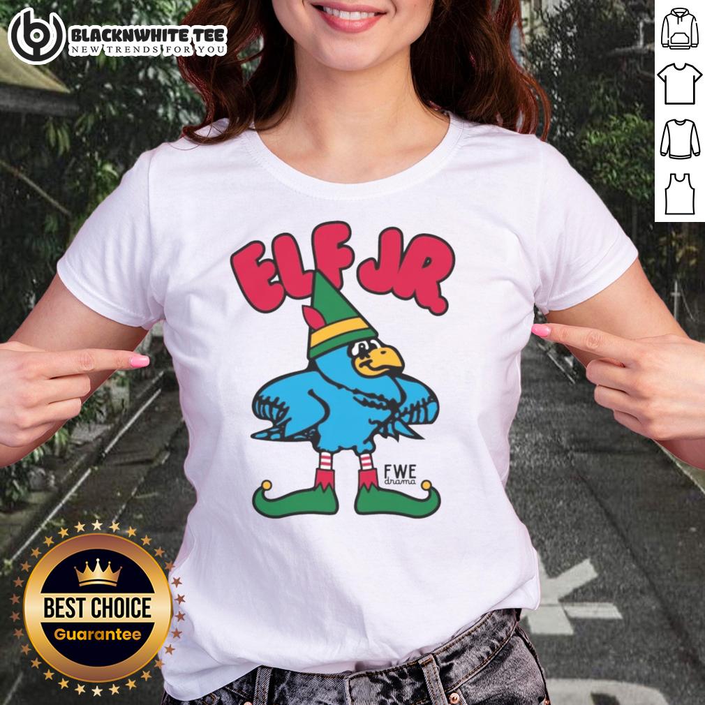 Funny Ft Wright Drama Elf Jr T-Shirt - Image 3