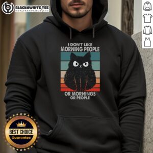 Alternative view of Official I Don't Like Morning People Grumpy Cat Morning On Champion T-Shirt