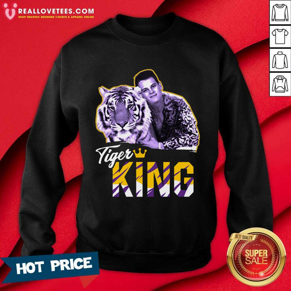 Perfect Joe Burrow Joe Exotic Tigers King Shirt - Image 5