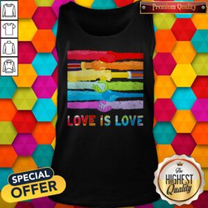 Alternative view of Premium Sesame Street Pride Month Love Is Love Shirt