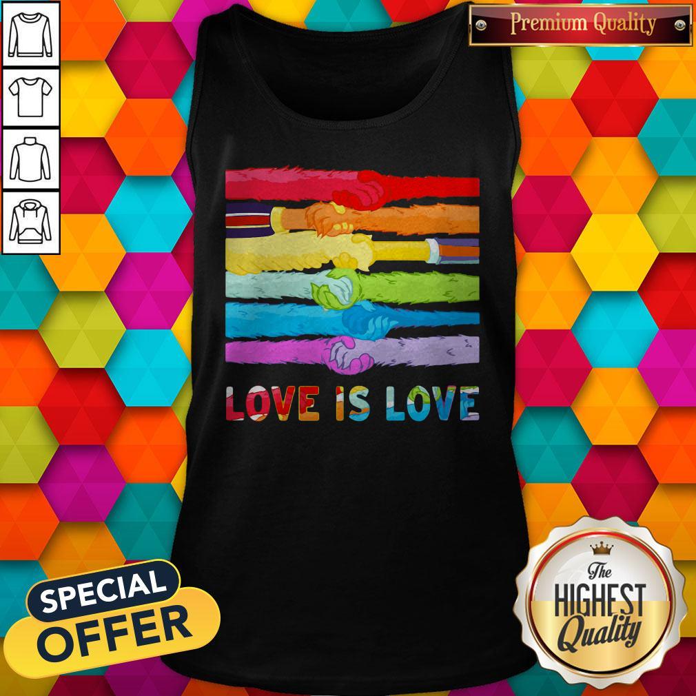 Premium Sesame Street Pride Month Love Is Love Shirt - Image 2