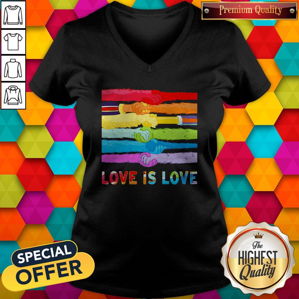 Premium Sesame Street Pride Month Love Is Love Shirt - Image 3