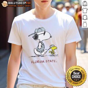 Awesome Peanuts Florida State University Snoopy And Woodstock T-Shirt