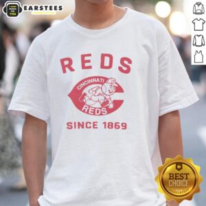 Official Cincinnati Reds Cooperstown Duster T-Shirt