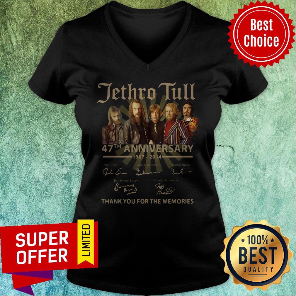 Jethro Tull 47th Anniversary 1967 2014 Signature Thank You For The Memories Shirt - Image 4