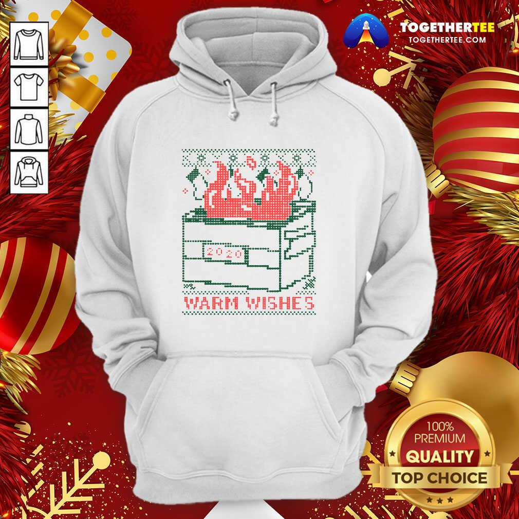 Premium Warm Wishes Dumpster Fire Shirt - Image 5