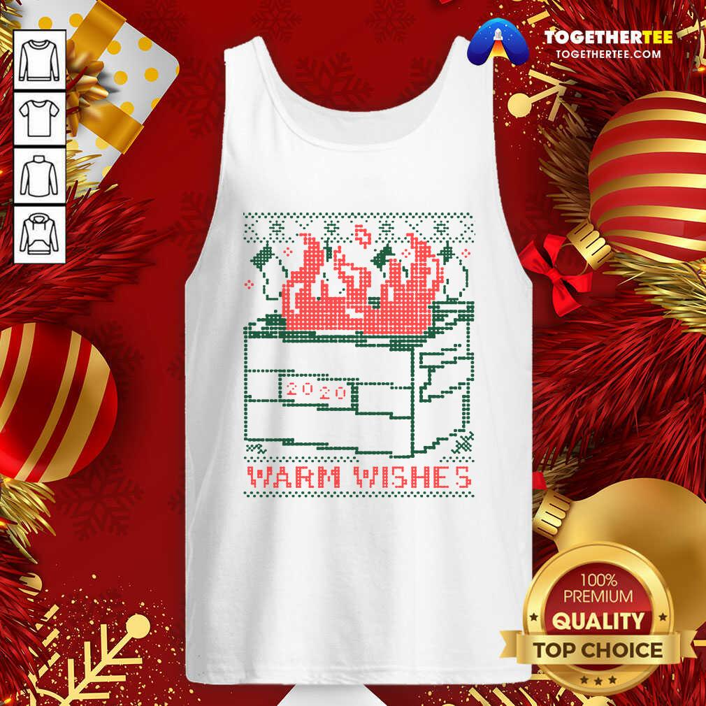 Premium Warm Wishes Dumpster Fire Shirt - Image 3