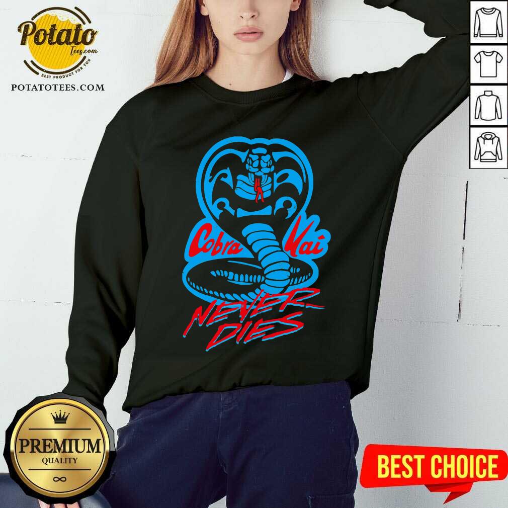 Good Cobra Kai Never Dies Shirt - Image 4