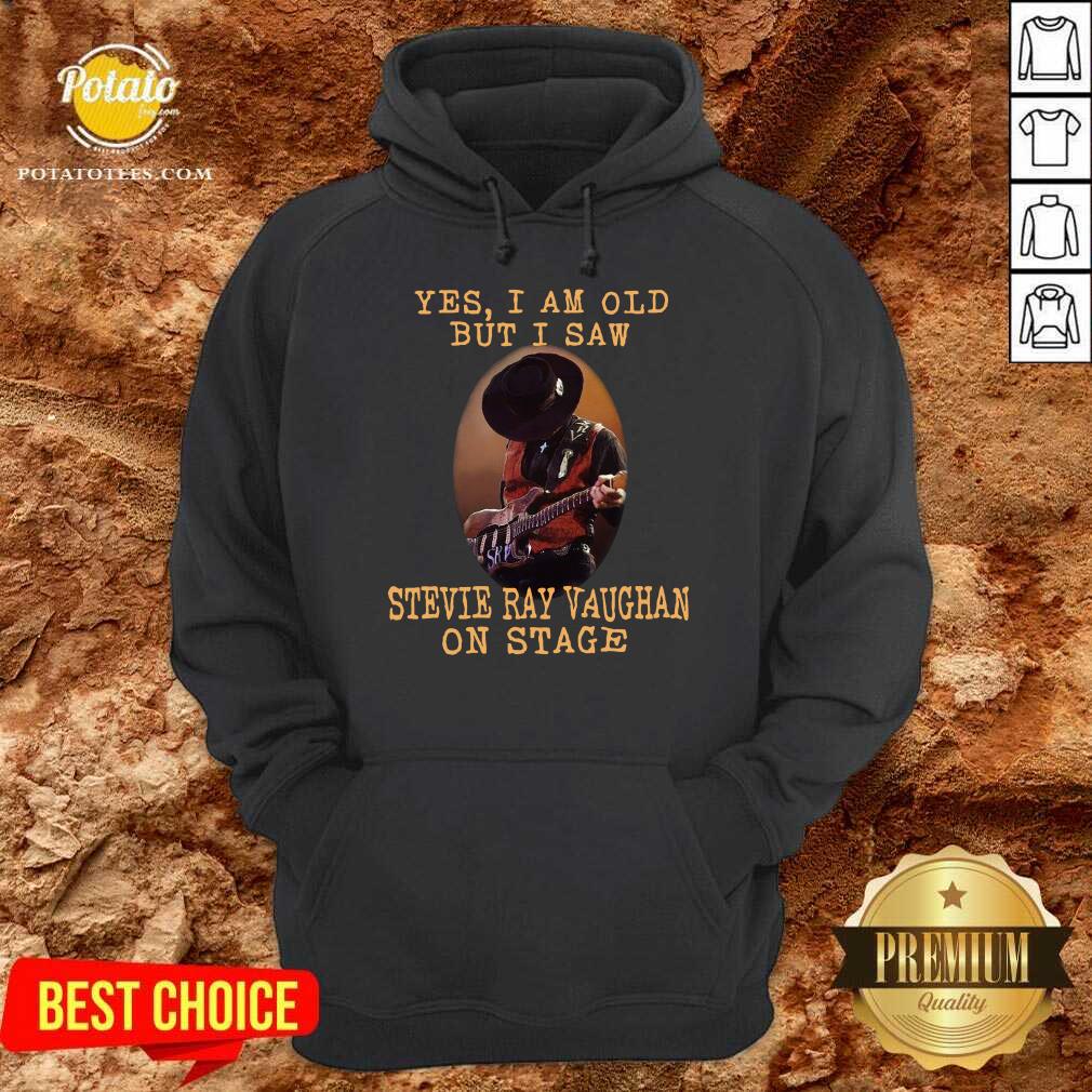 Good Yes I’m Old But I Saw Stevie Ray Vaughan On Stage Shirt - Image 5
