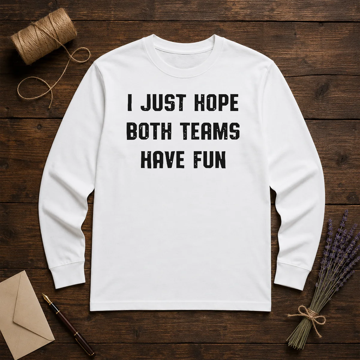 Pretty I Just Hope Both Teams Have Fun Shirt - Image 5