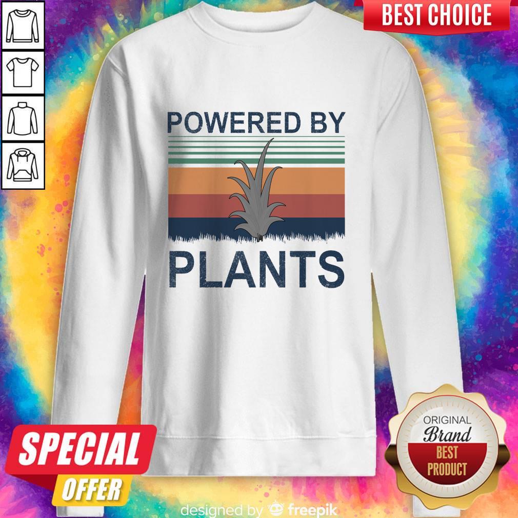 Pretty Powered By Plants Vintage Shirt - Image 5