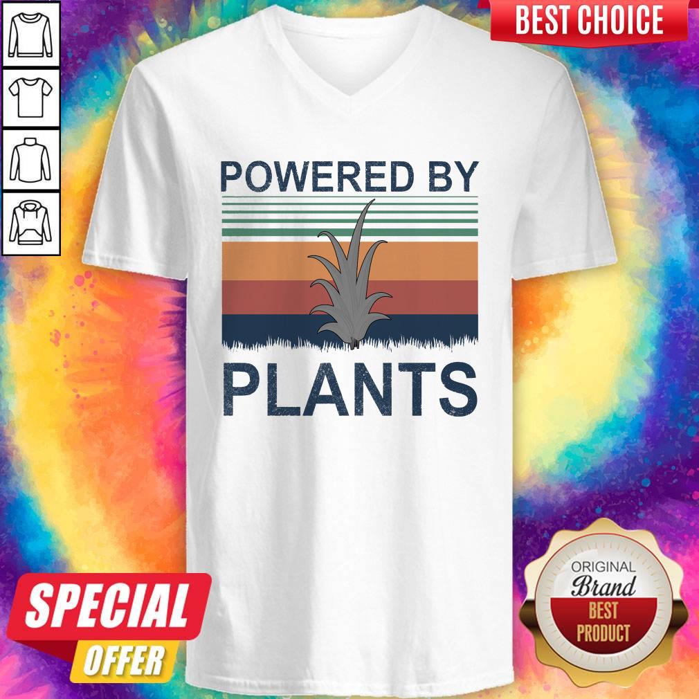 Pretty Powered By Plants Vintage Shirt - Image 2