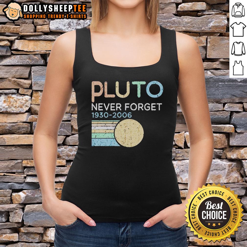 Awesome Retro Pluto Never Forget 1930 2006 T-Shirt - Image 4