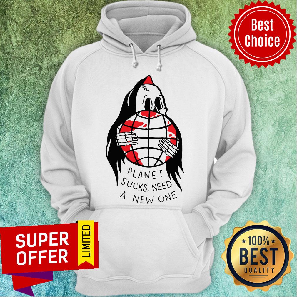 Premium Planet Sucks Need A New One Alien On Earth Shirt - Image 3