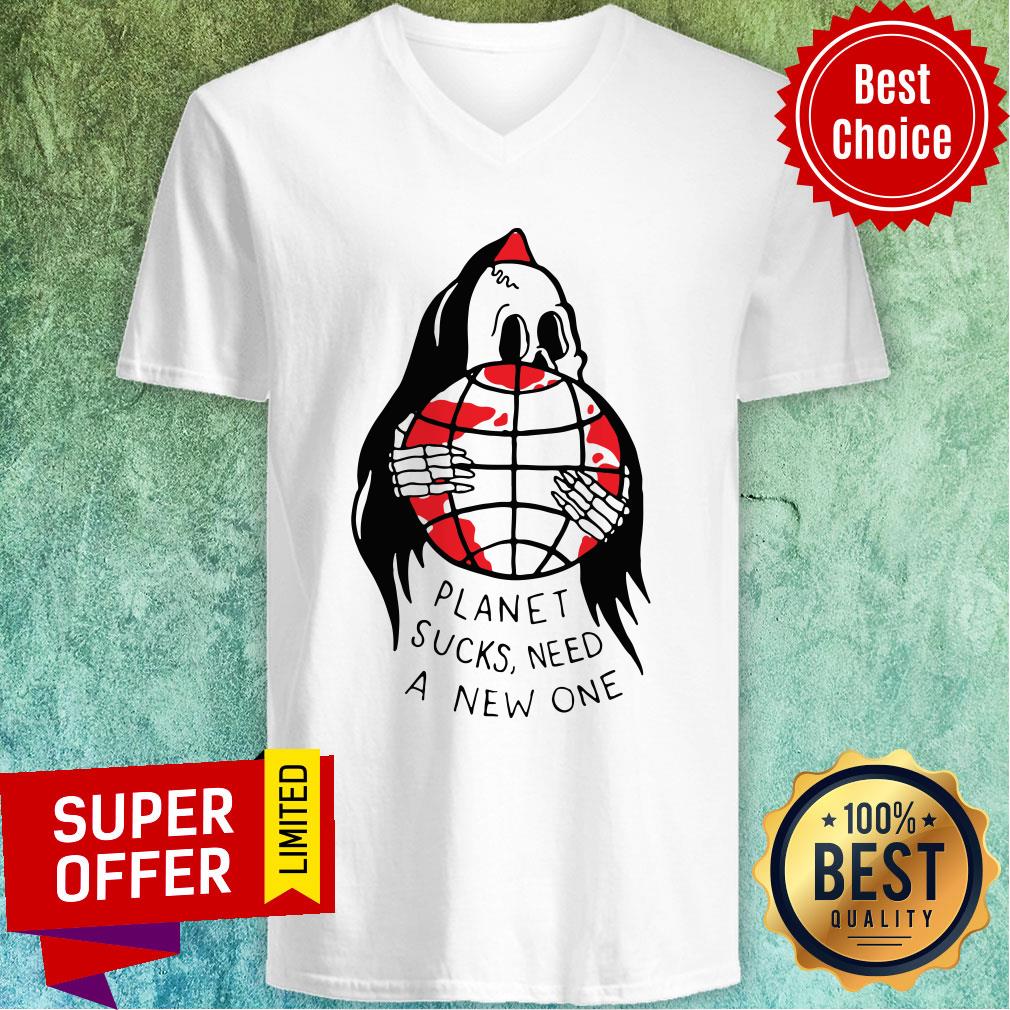 Premium Planet Sucks Need A New One Alien On Earth Shirt - Image 4