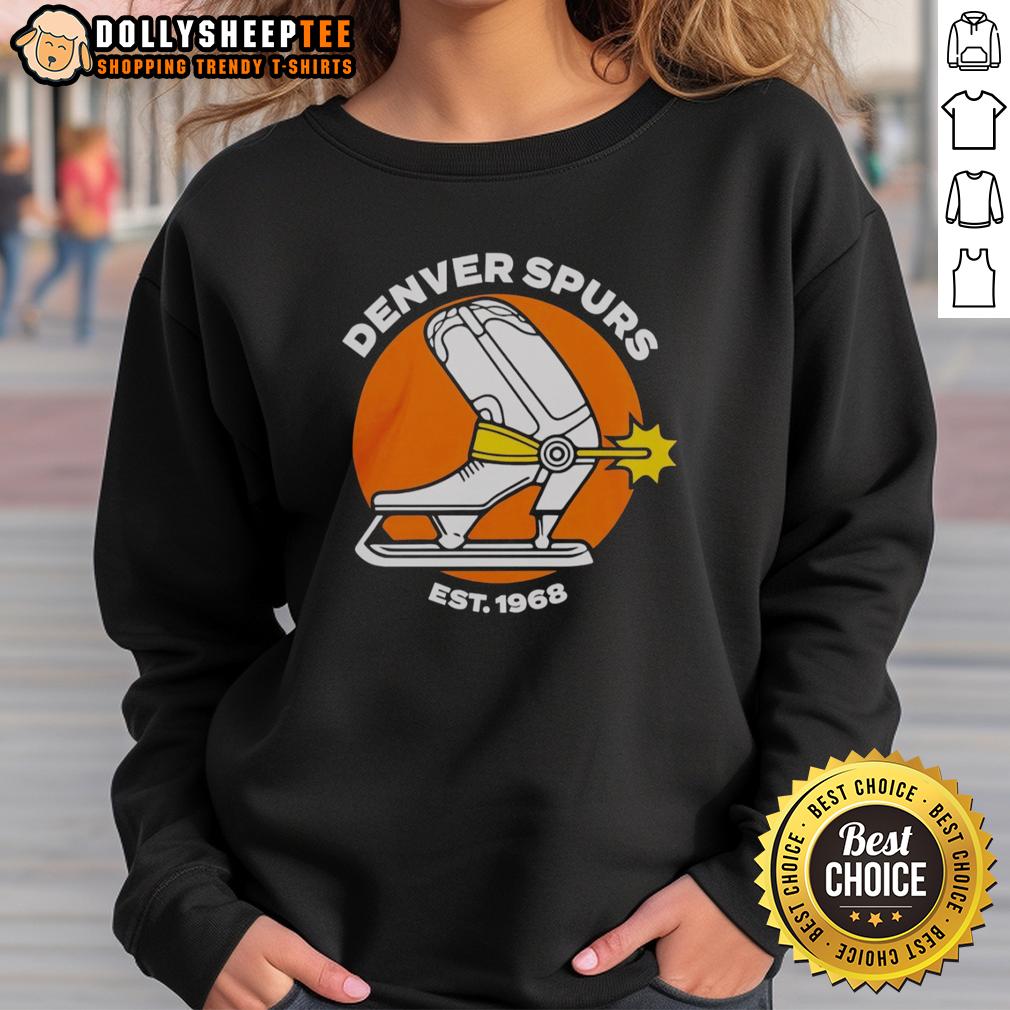 Official Denver Spurs Est 1968 T-Shirt - Image 5