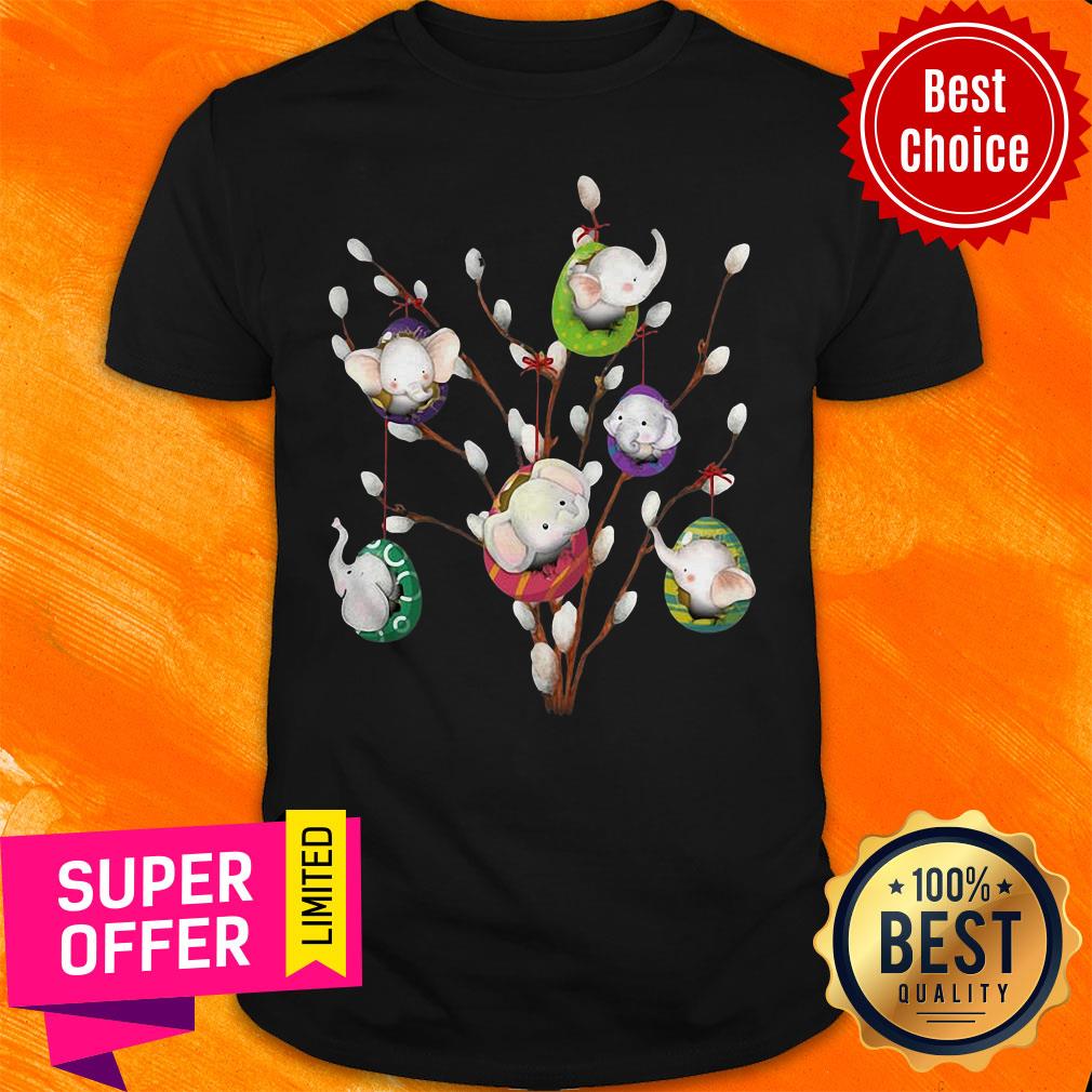 Funny Elephant Willow Egg Eater Day Shirt