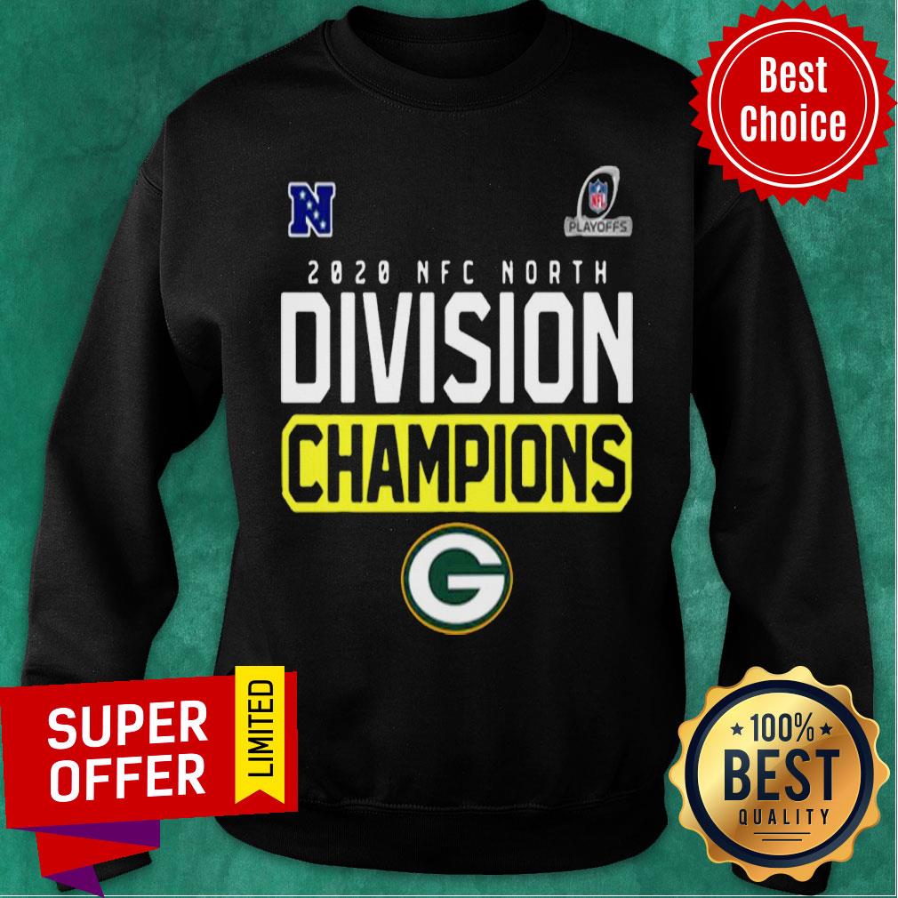 Nice Green Packer 2020 Nfc North Champions Playoff shirt - Image 4