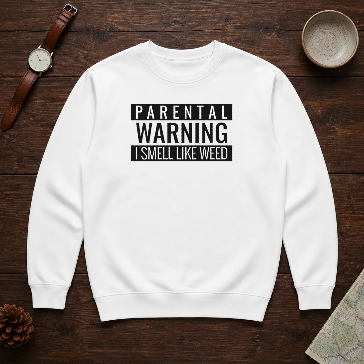 Good Parental Warning I Smell Like Weed Shirt - Image 7