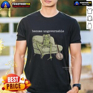 Top Weird Frog Meme Stupid Cursed Toad Become Ungovernable T-Shirt