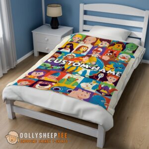 Alternative view of Perfect Disney Cartoon Toy Story Velveteen Cute Blanket Fleece Customized Blanket