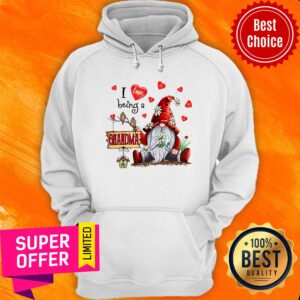 Alternative view of Premium I Love Being A Grandma Gnome Valentine's Day Shirt