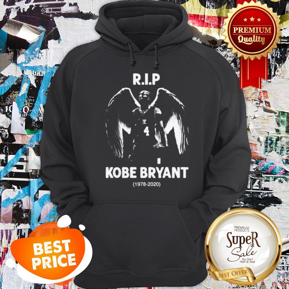 R.I.P Angel Kobe Bryant Number 4 1978-2020 Shirt - Image 5