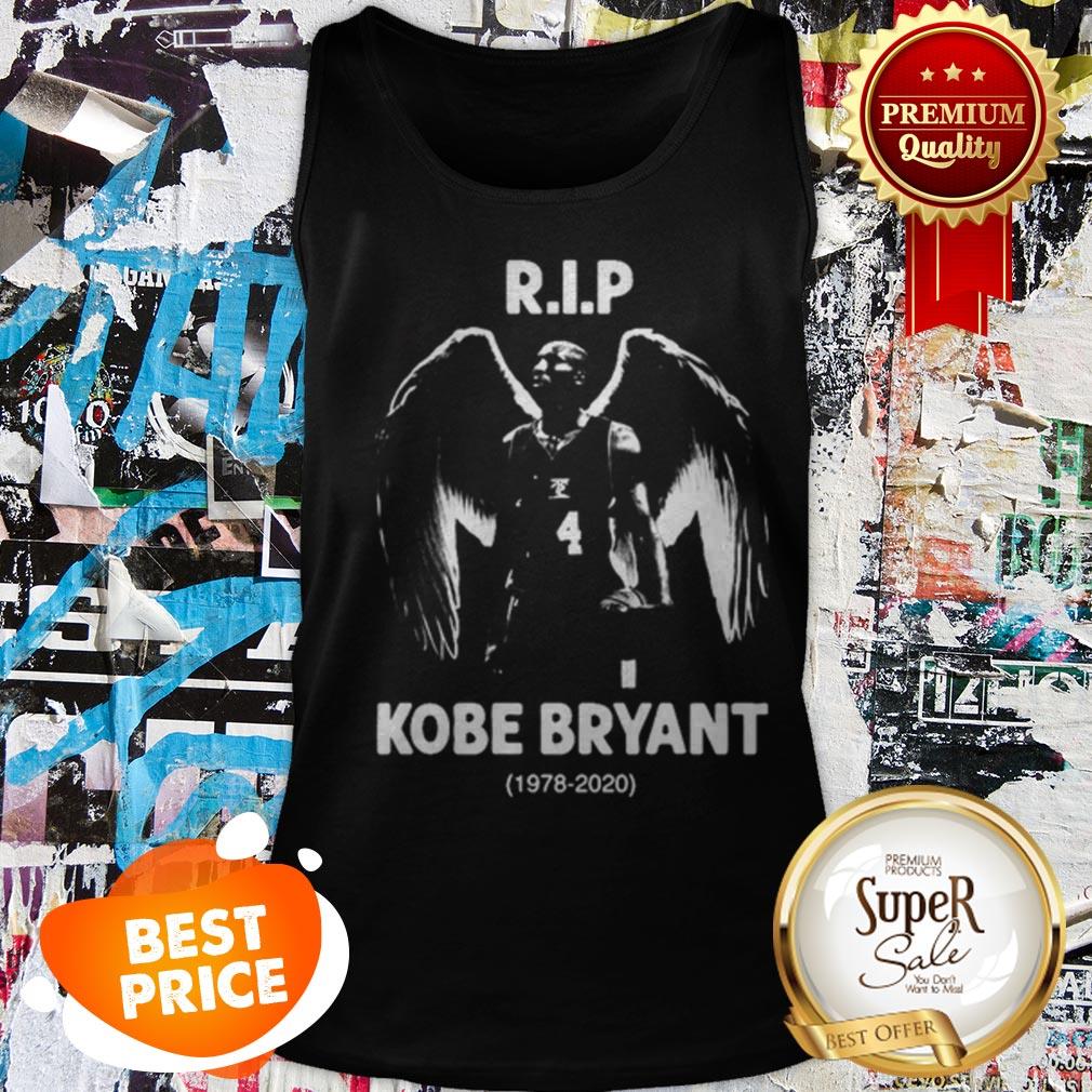 R.I.P Angel Kobe Bryant Number 4 1978-2020 Shirt - Image 3