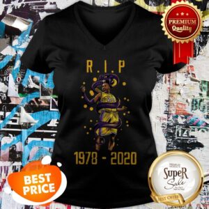 Alternative view of R.I.P Kobe Bryant 1978 2020 Los Angeles Lakers Black Mamba Out Shirt