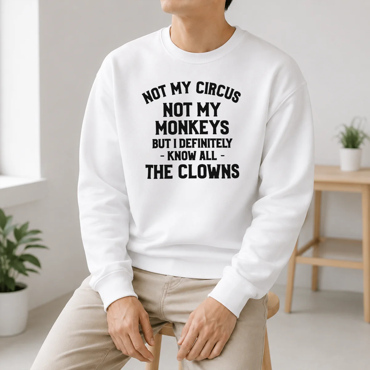 Premium Not My Circus Not My Monkeys But I Definitely Know All The Clowns Shirt - Image 6