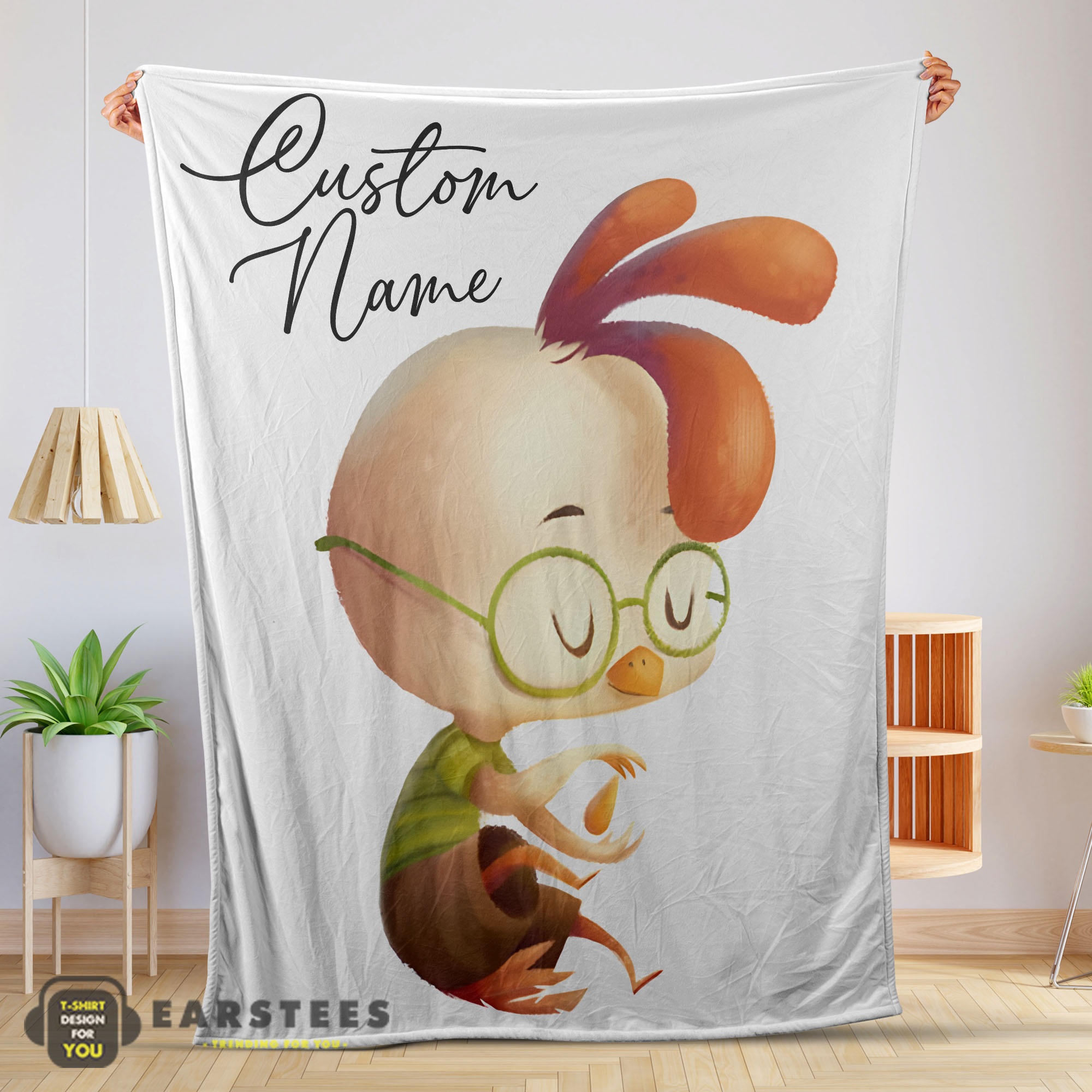 Good Disney Chicken Little Meditative Pose Blanket Fleece Customized Blanket